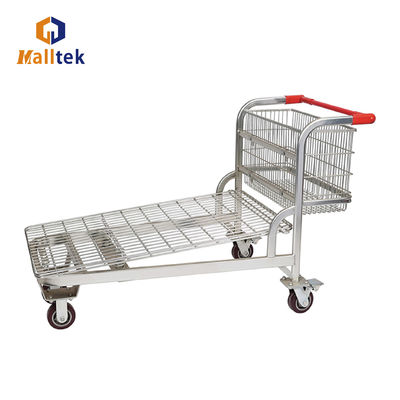 High Loading Logistics Warehouse Storage Trolley For Transoprt