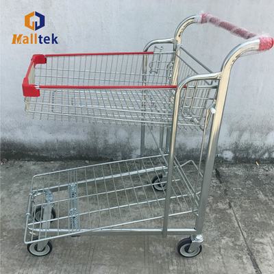 Heavy Load Fold Up Warehouse Trolley Platform Cart Trolley