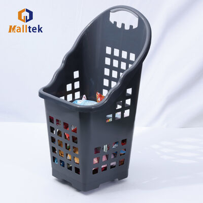 Supermarket Shopping Basket With Wheels