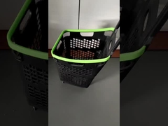 Vente à chaud panier d'achat en plastique léger